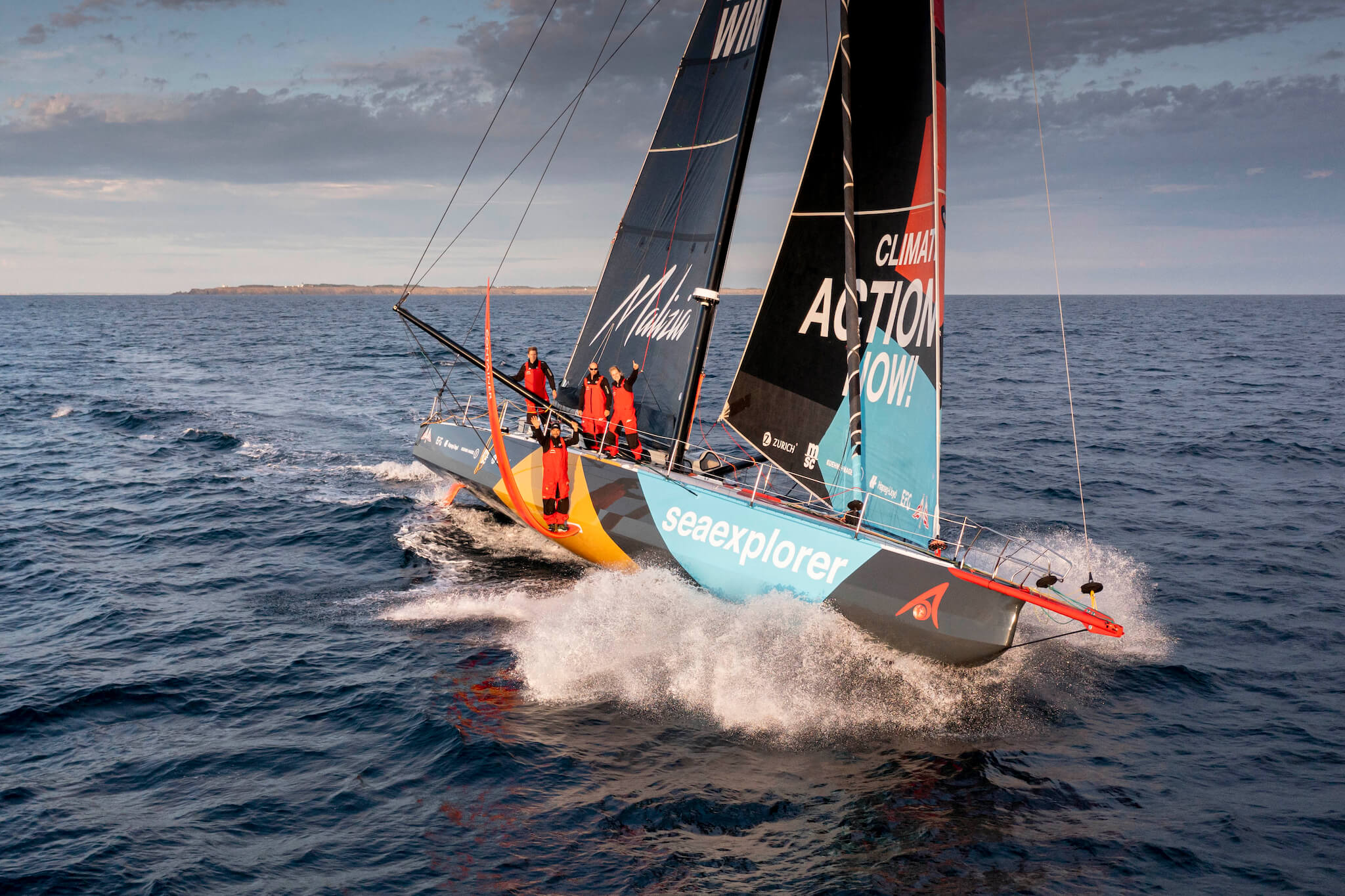 Team Malizia Seaexplorer Foiling Imoca Island