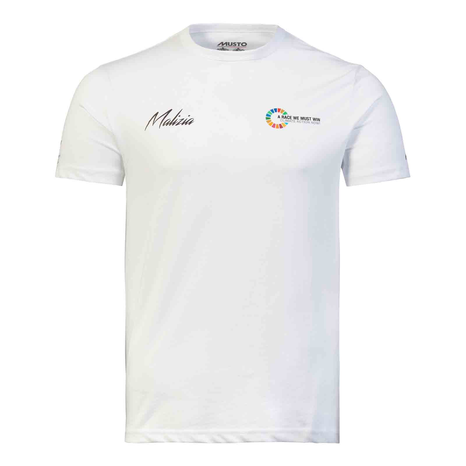 Malizia Male Musto T-Shirt White