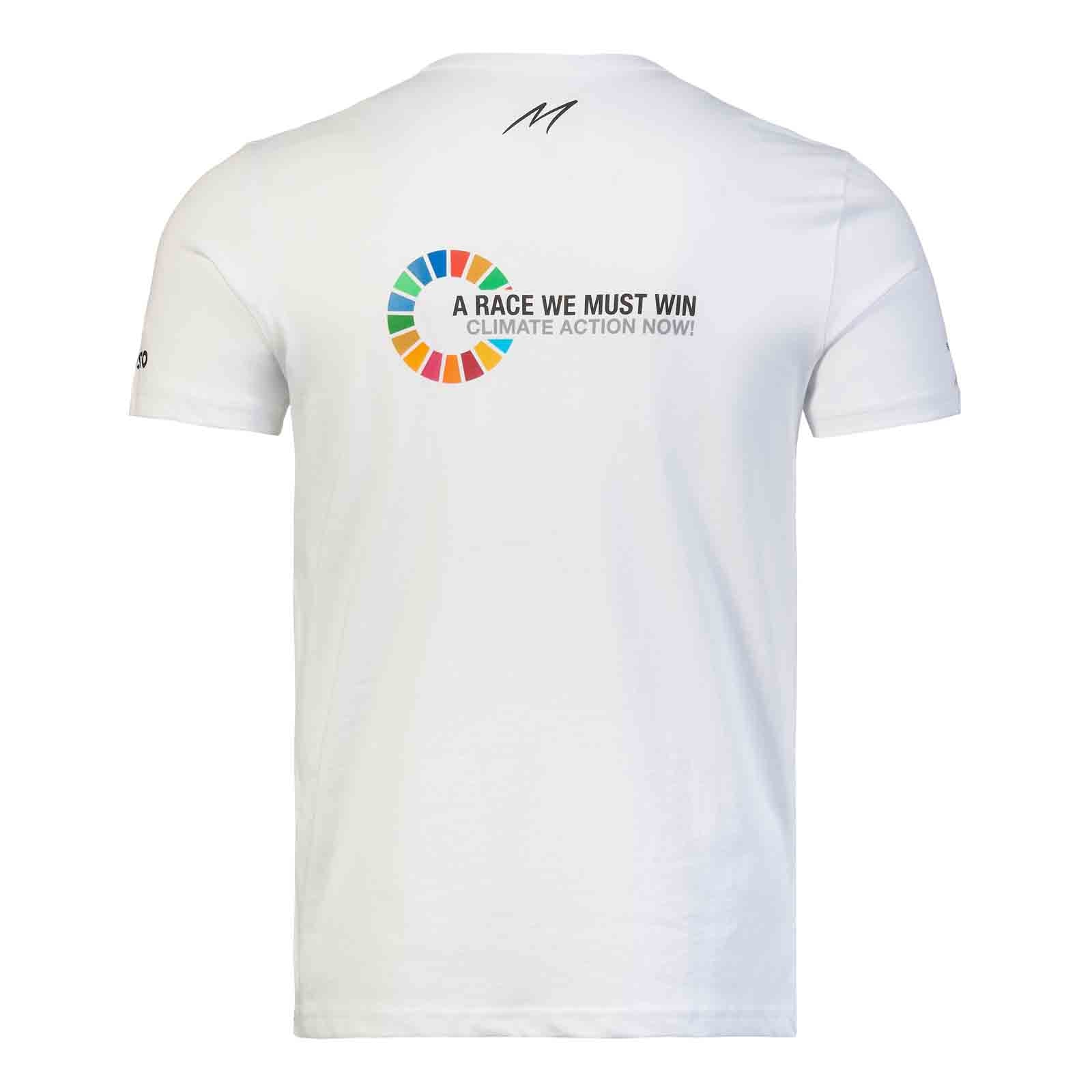 Malizia Male Musto T-Shirt White