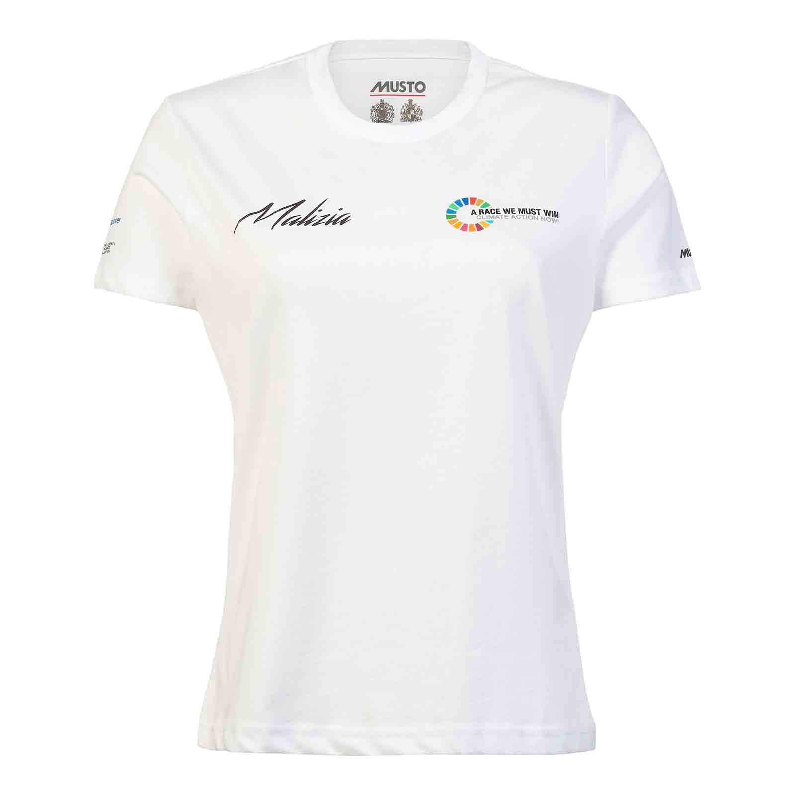 Malizia Female Musto T-Shirt White