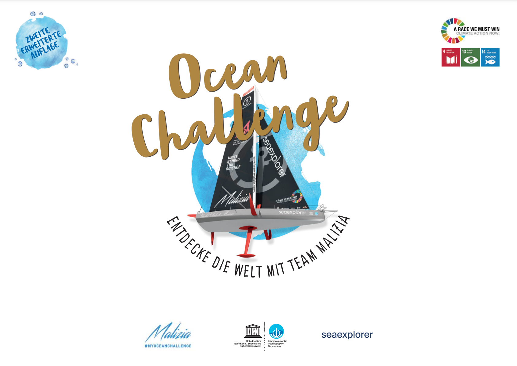  'My Ocean Challenge' Kids Booklet